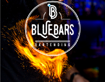 Logo Bluebars Bartending