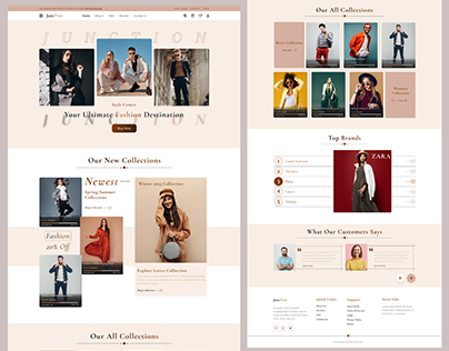Junction-Fashion Store eCommerce Website