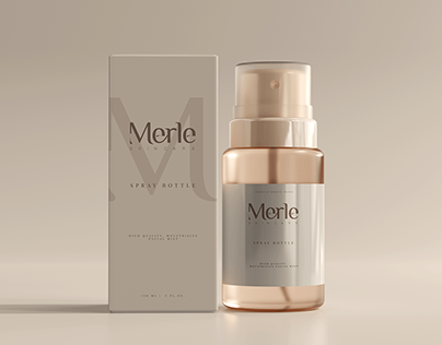 Merle Skincare Branding Identity & Packaging Design