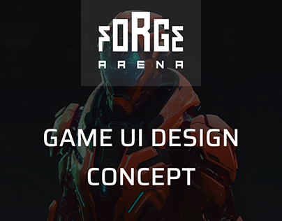 The Forge Arena | NFT | FPS | Game UI design concept