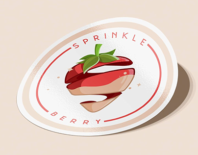 SprinkleBerry Gourmet Strawberries Brand Work