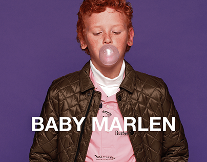 Creative Direction of the New Year Baby Marlen Campaign