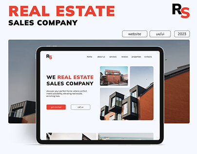 Landing page for real estate