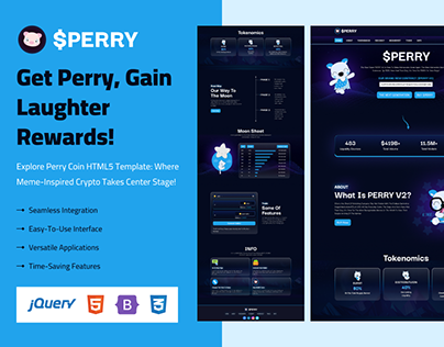 Perry Coin Figma UI Kit