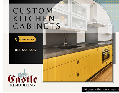 Transforming Kitchens with Custom Kitchen Cabinets