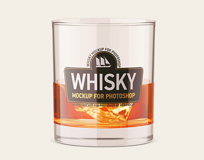 Whisky Glass Mockup