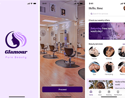 Glamour (A Beauty salon app)