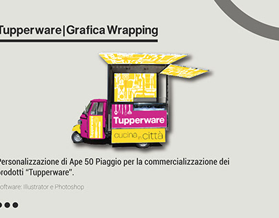 Tupperware | Grafica Wrapping