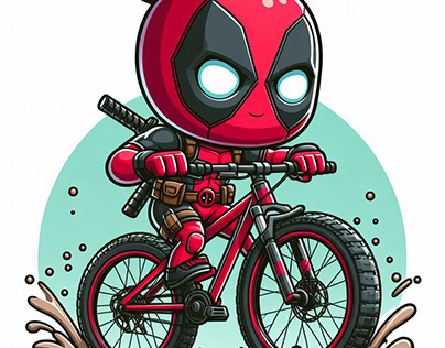 Deadpool bike