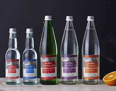 The Fresh Market Mineral Water Packaging Design