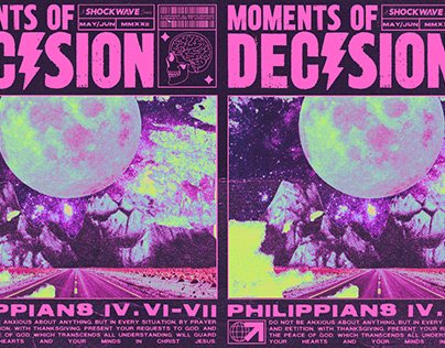"Moments of Decision" Sermon Series Artwork