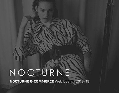 Nocturne E-commerce Web Design