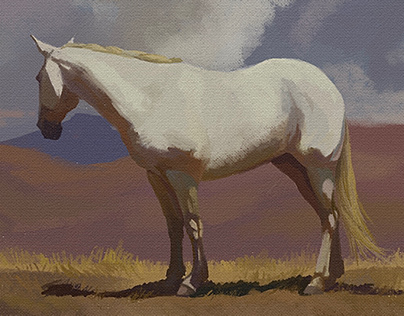 White Mustang #2