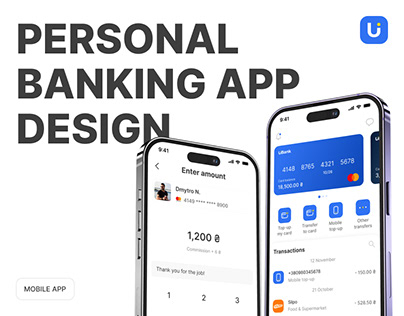 Mobile Banking App | UI/UX Design