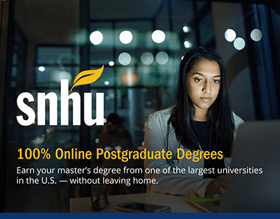 SNHU Brochure University POSTGRADUATE