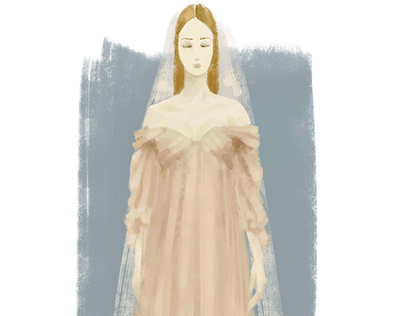 Sketches of clothes inspired by ancient Greece