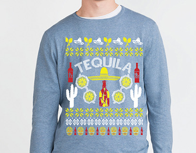 Ugly Tequila T Design.