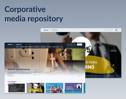 Corporative media repository