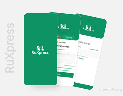 RuXpress Delivery Boy App By Ahsan Habib Sunny