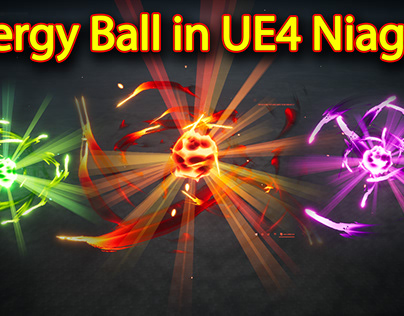 UE4 Niagara Energy Ball