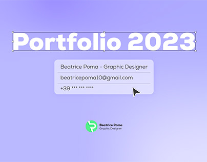 Portfolio Graphic Design | Beatrice Poma