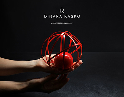 DINARA KASKO Website Redesign Concept
