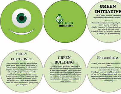 Green Initiative flyers