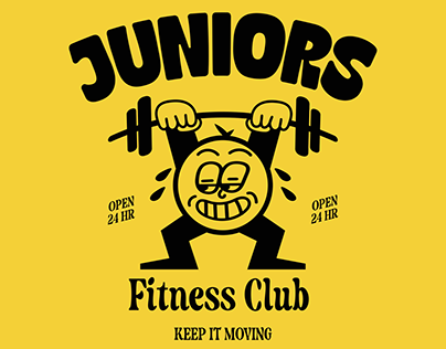 Project thumbnail - Juniors Fitness Club - Brand Concept