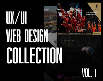 UX/UI Web Design Collection Vol. 1