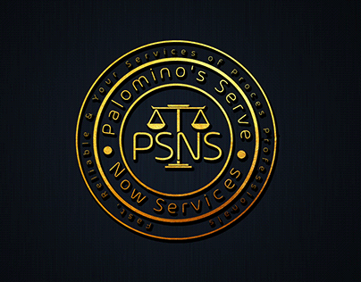 PSNS (Palomino's Serve now Servces) Logo