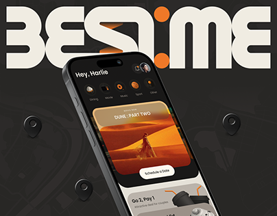 BESTIME - Mobile app design - UX UI design