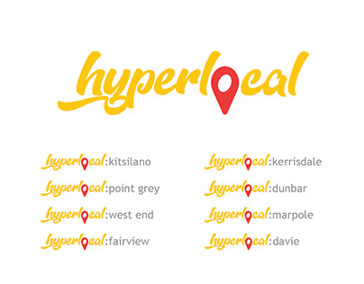 Hyperlocal - Initial Design Treatment