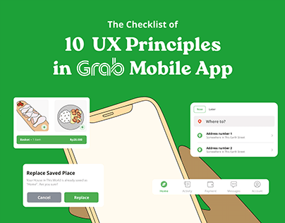 The Checklist of 10 UX Principles in Grab App