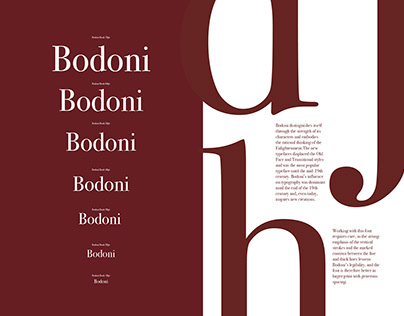 Bodoni - Specimens Book
