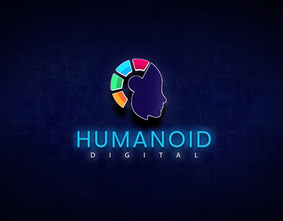 Humanoid Digital Logo Intro