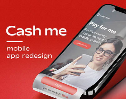 "Cash me" mobile app
