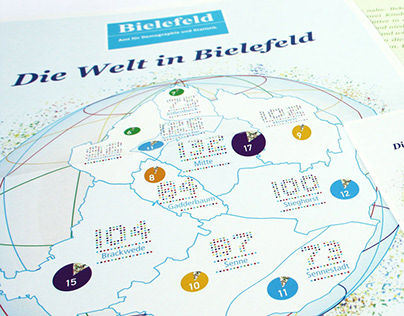 Demographische Stadtkarten - Bielefeld, DE