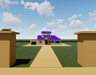 3D Model To (Oggy And The Cockroaches House)