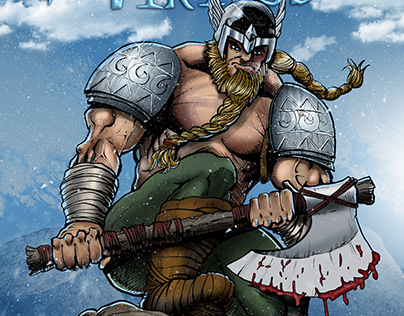 Sasquatch Vikings Comic Cover