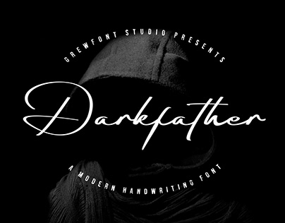 Darkfather - Signature Script Font