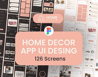 Home Decor App UI-UX Design
