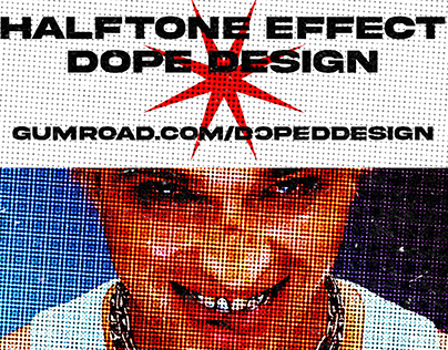 Half Tone effect by Dope Design