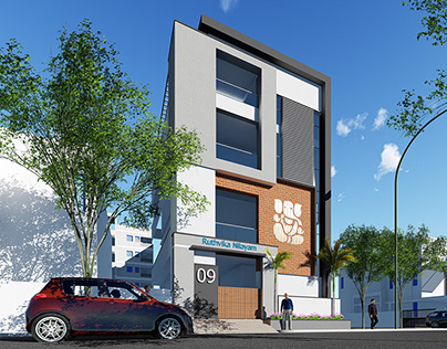 Facade Development for Residential Building