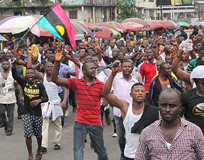 IPOB Will Tidy Up the Air on Monday, Tuesday