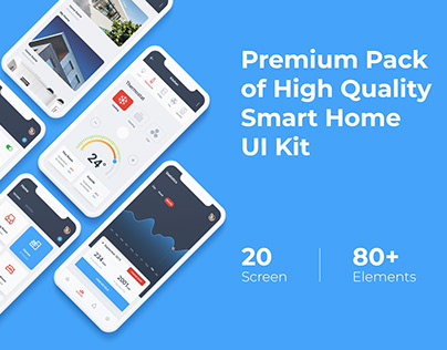 Mobile UI KIT – Smart Home App