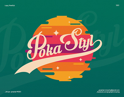 Poka Styl - Logo and social media graphics