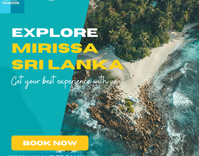 The tropical paradise of Sri Lanka: Mirissa