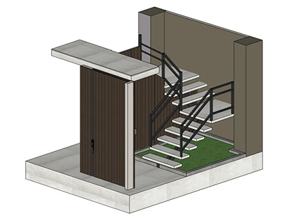 Diseño Integral de Escaleras Exterior e Interior