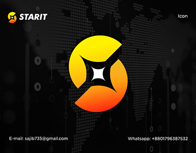 StarIT - A Digital marketing agency logo design project