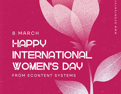 Happy Women's Day from EContent Systems